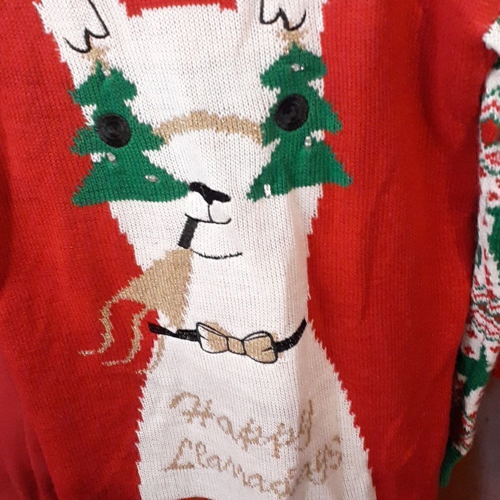 Ilama Ugly Christmas sweater size S. - Picture 4 of 4